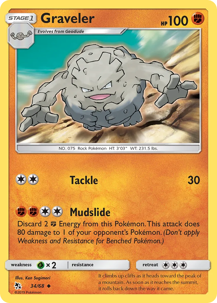 Graveler card image