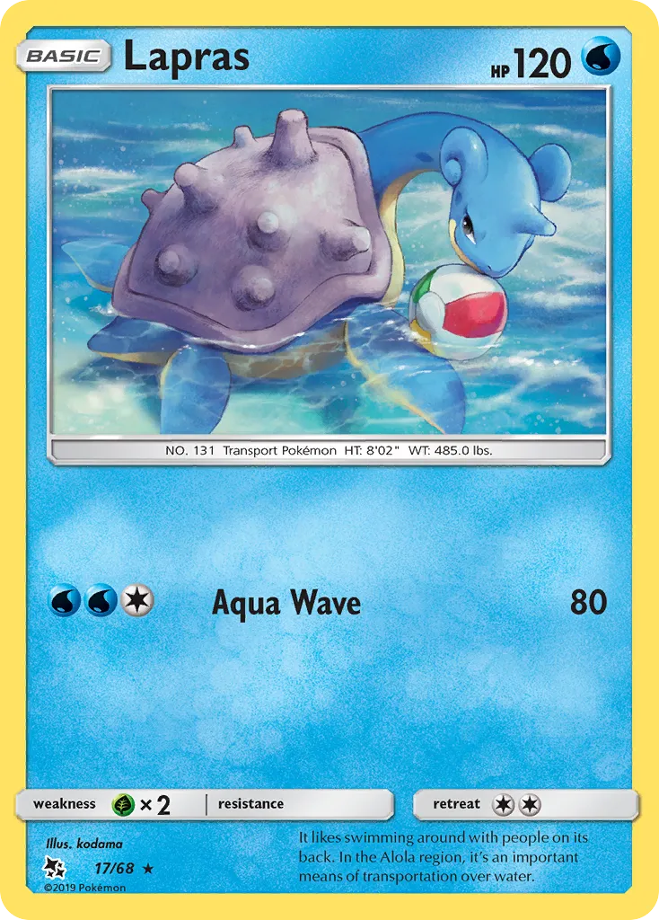 Lapras card image