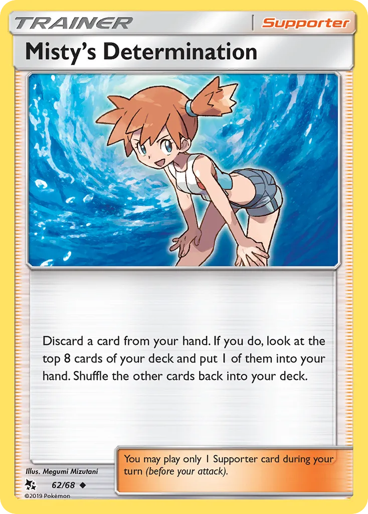 Misty's Determination card image