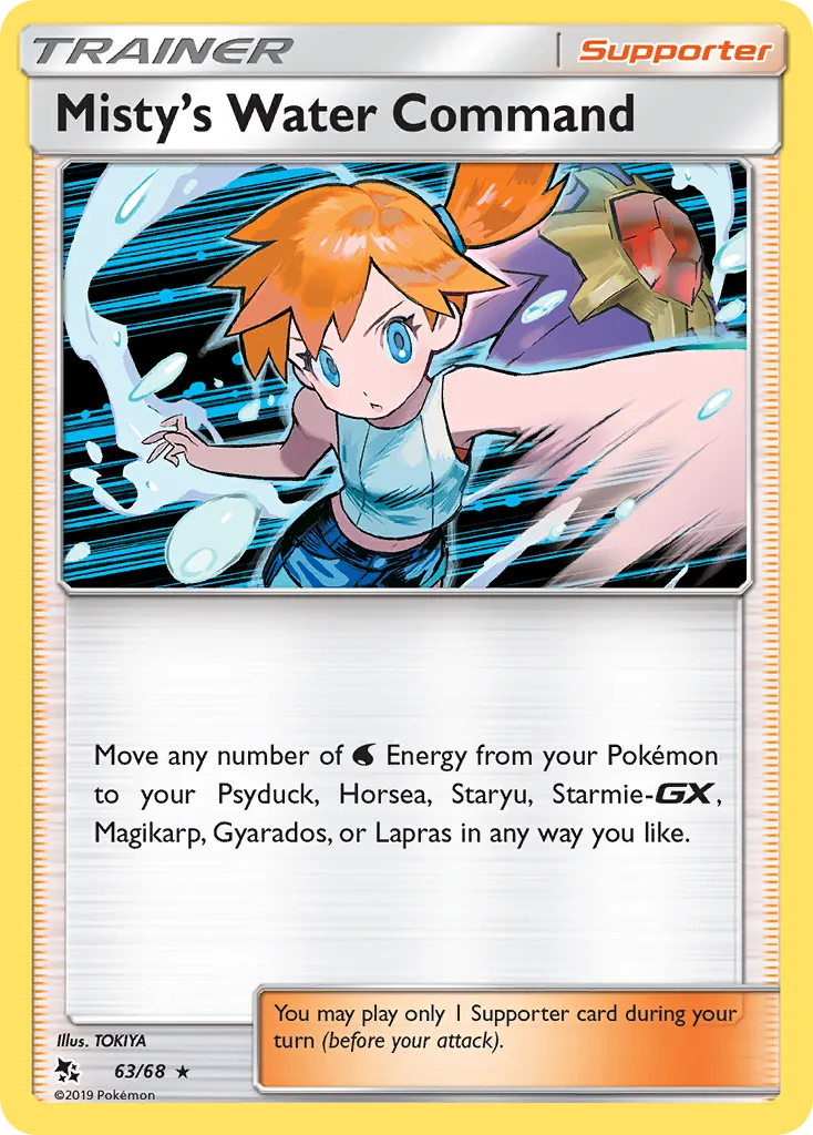 Misty's Water Command card image
