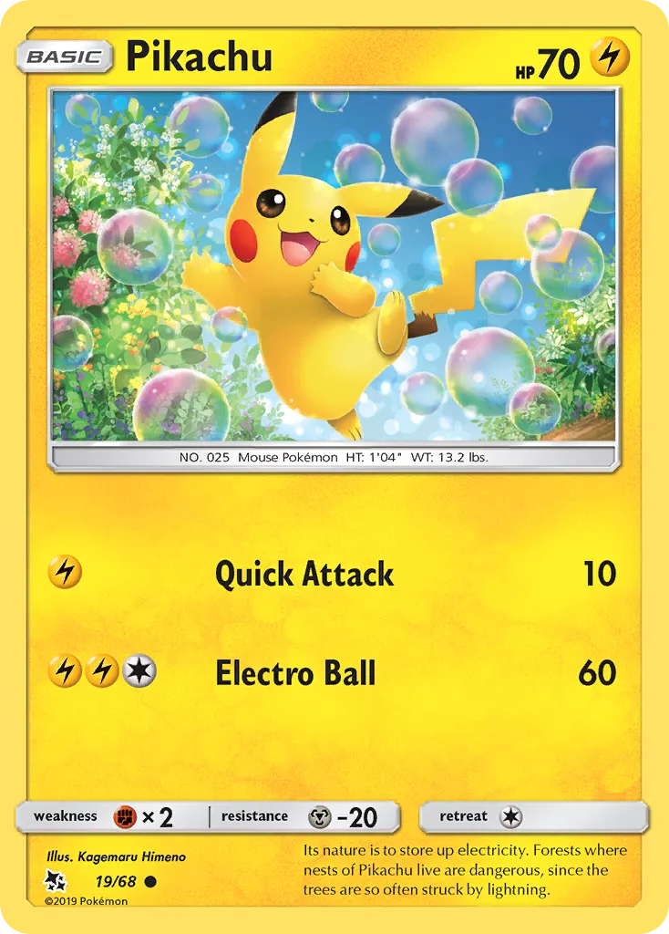 Pikachu card image