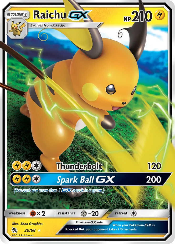 Raichu-GX card image