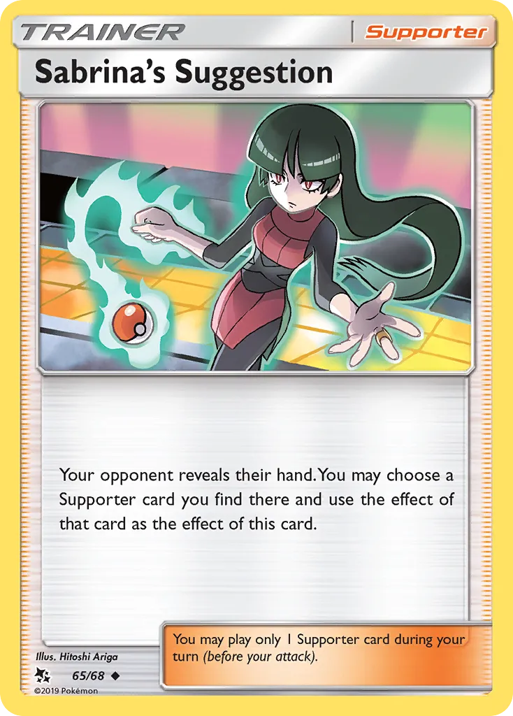 Sabrina's Suggestion card image