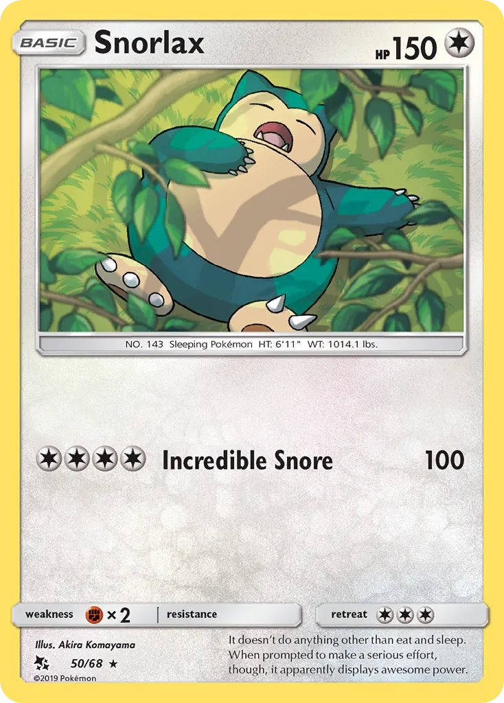 Snorlax card image