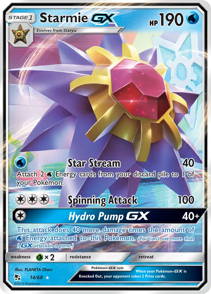Starmie-GX card image