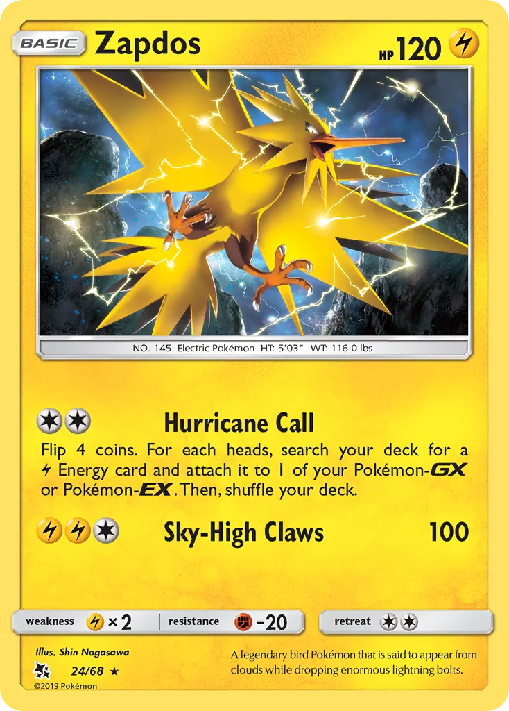 Zapdos card image