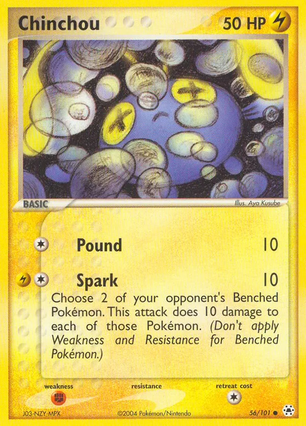 Chinchou card image