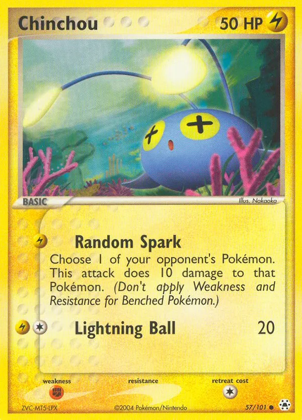 Chinchou card image