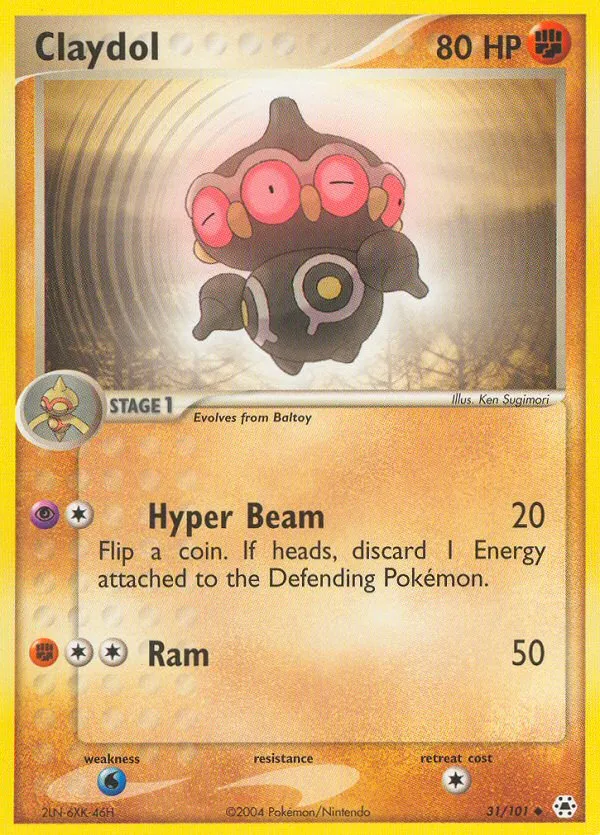 Claydol card image