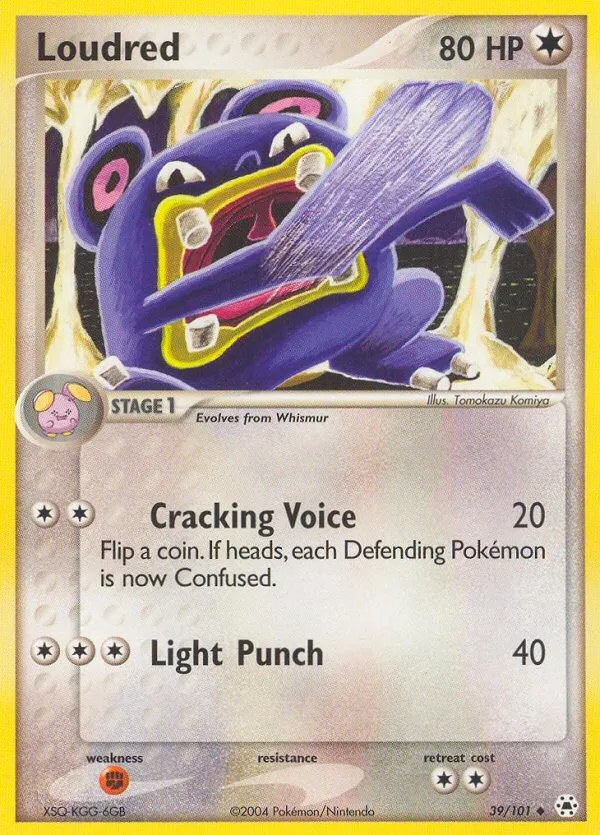 Loudred card image