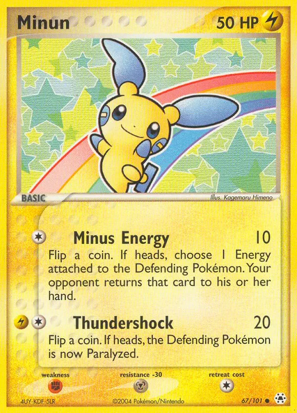 Minun card image