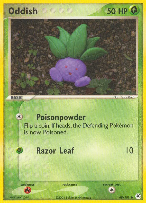 Oddish card image