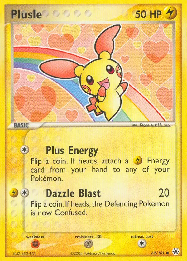 Plusle card image