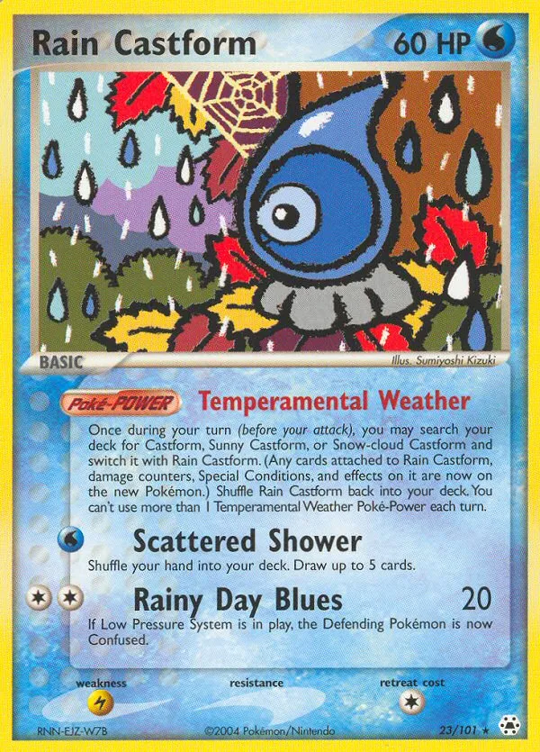 Rain Castform card image