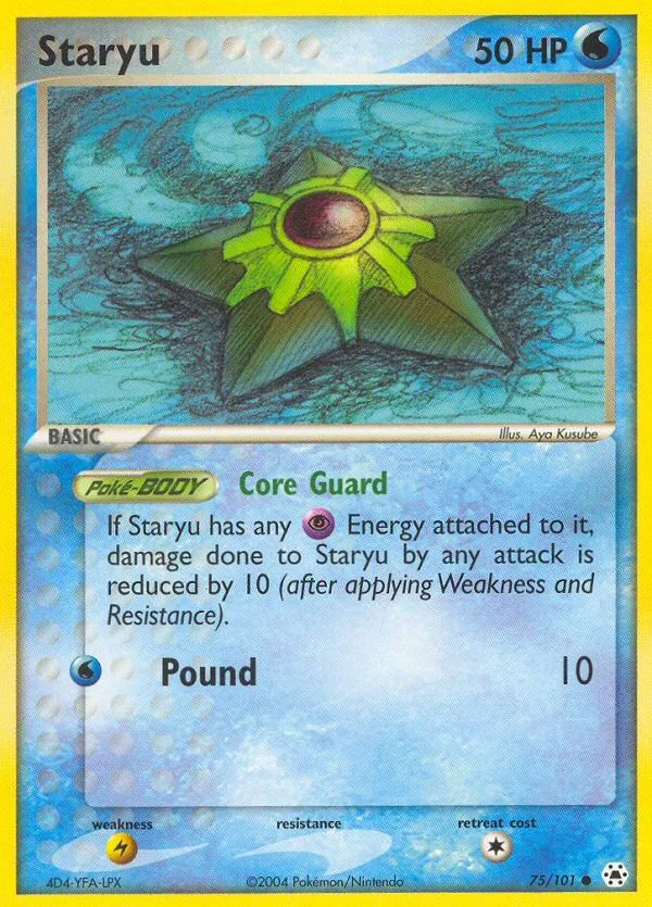 Staryu card image