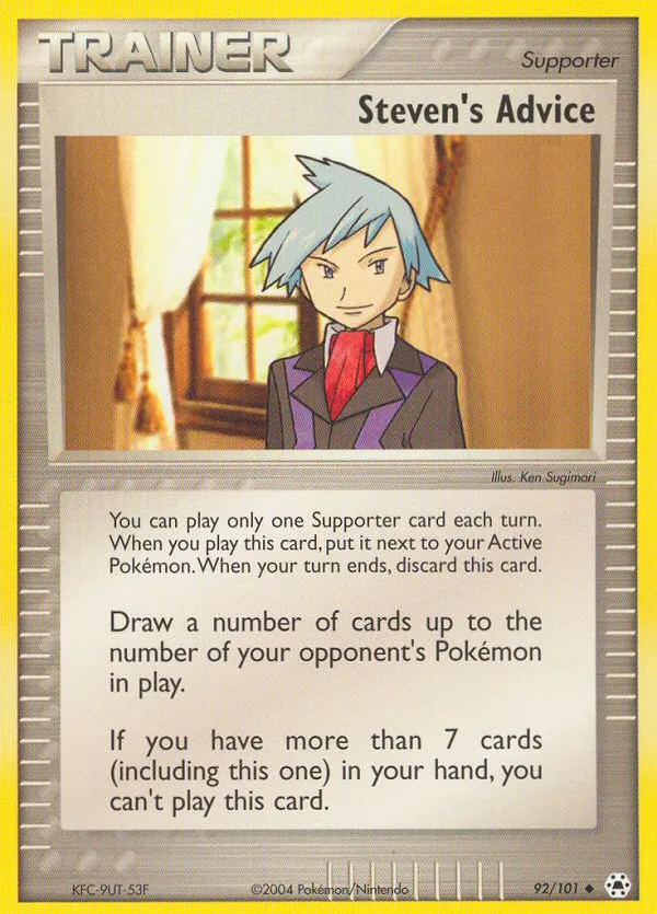 Steven's Advice card image