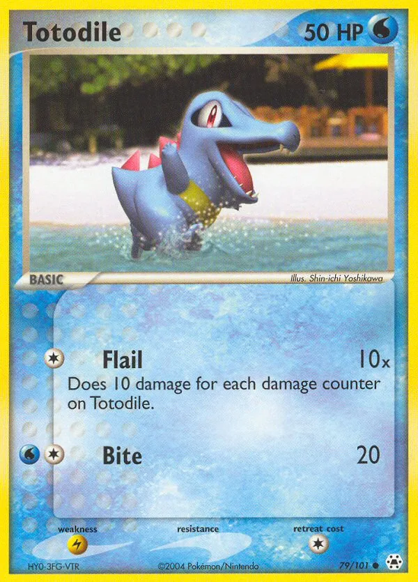 Totodile card image