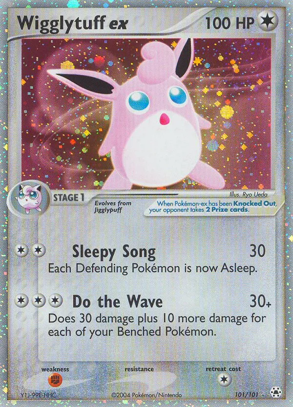 Wigglytuff ex card image
