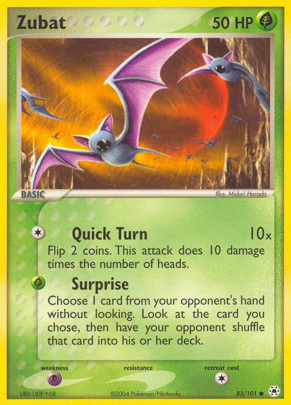 Zubat card image