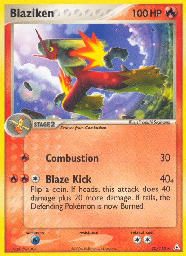 Blaziken card image