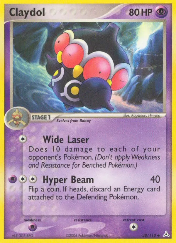 Claydol card image