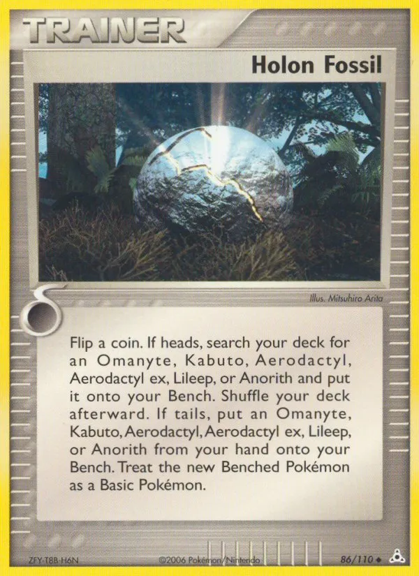 Holon Fossil card image