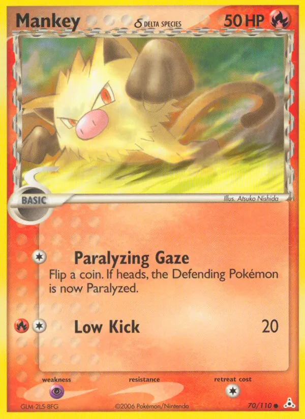 Mankey (Delta Species) card image