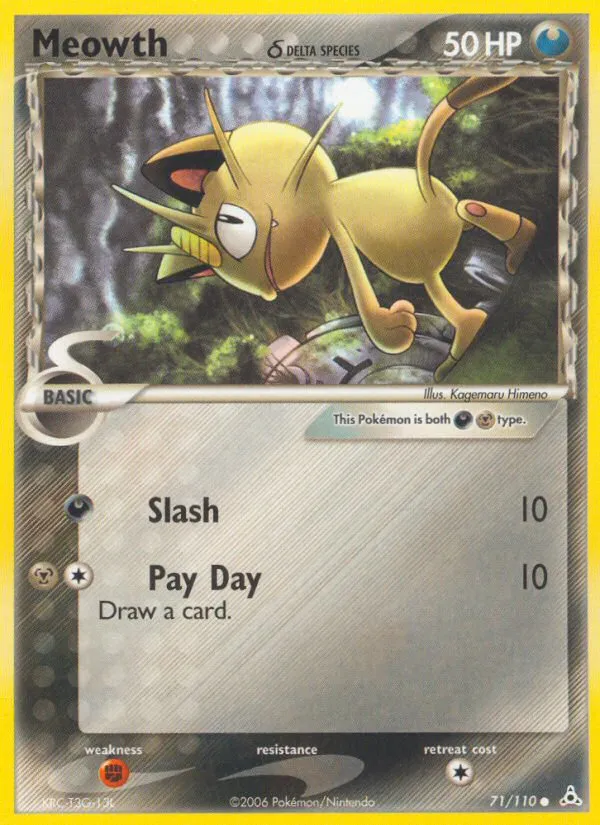 Meowth (Delta Species) card image