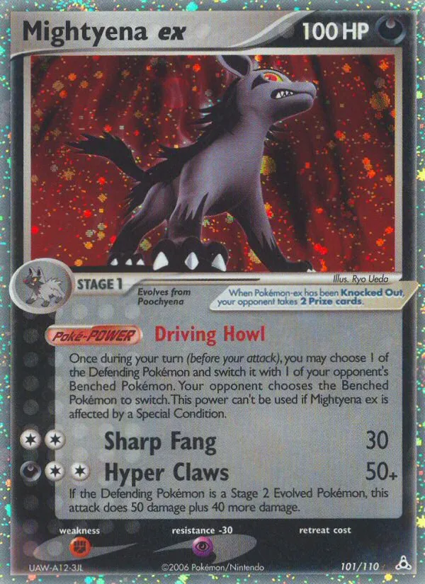 Mightyena ex card image