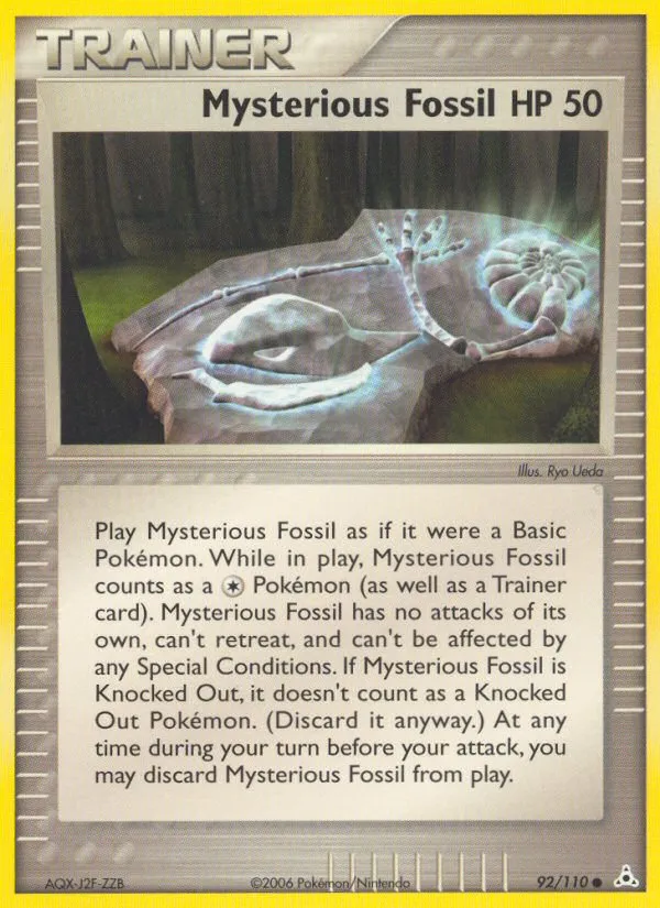 Mysterious Fossil card image