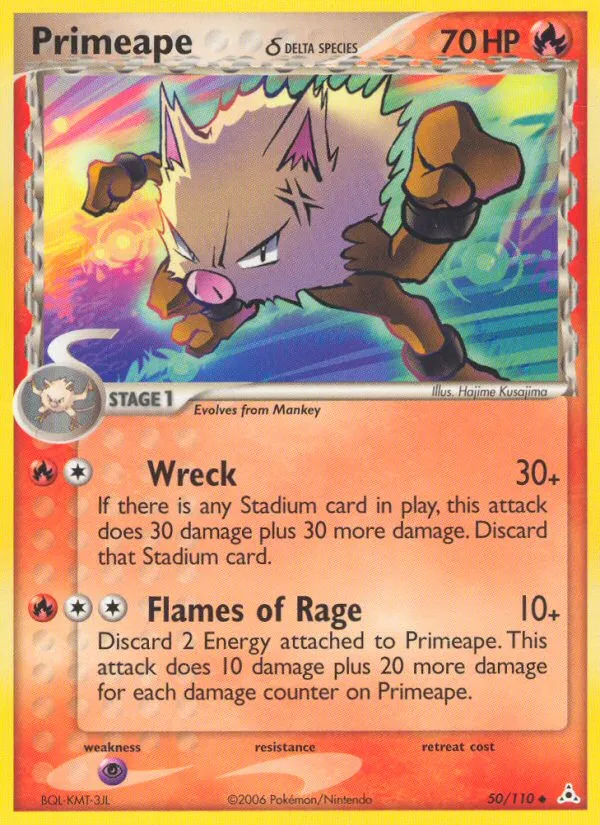 Primeape (Delta Species) card image