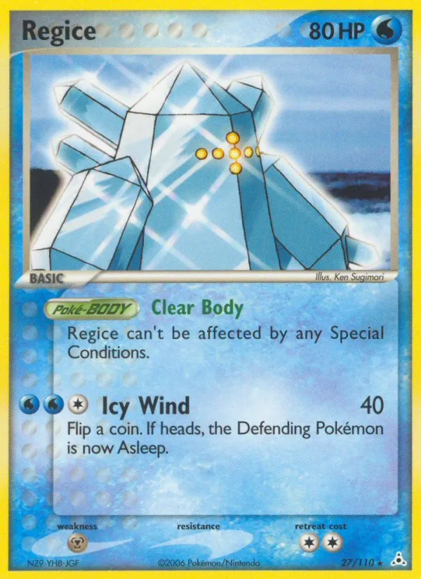 Regice card image