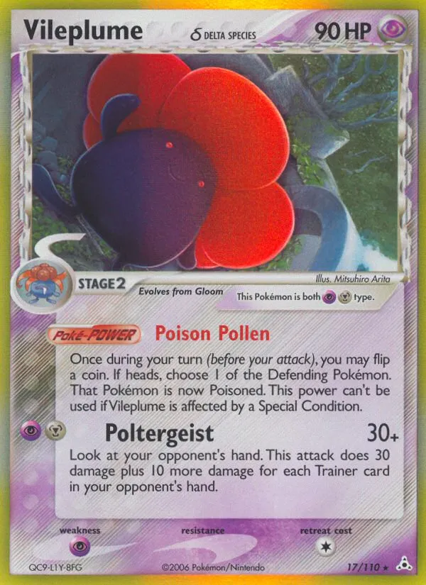 Vileplume (Delta Species) card image