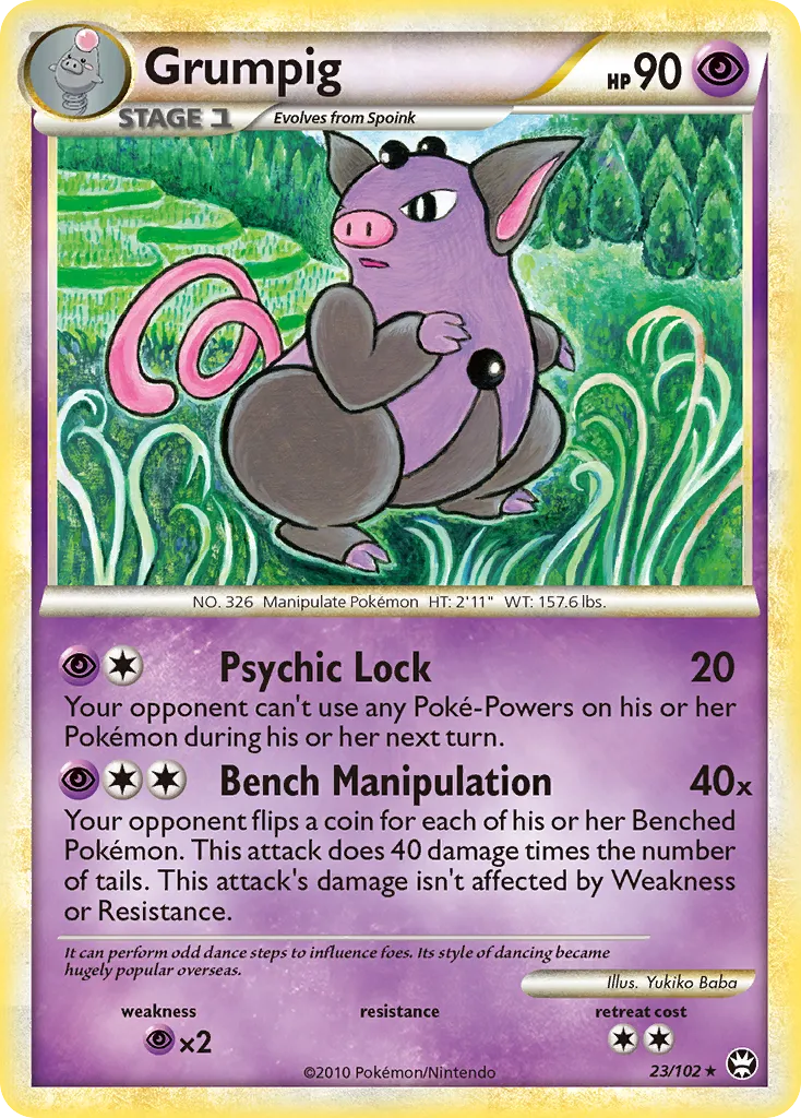 Grumpig card image