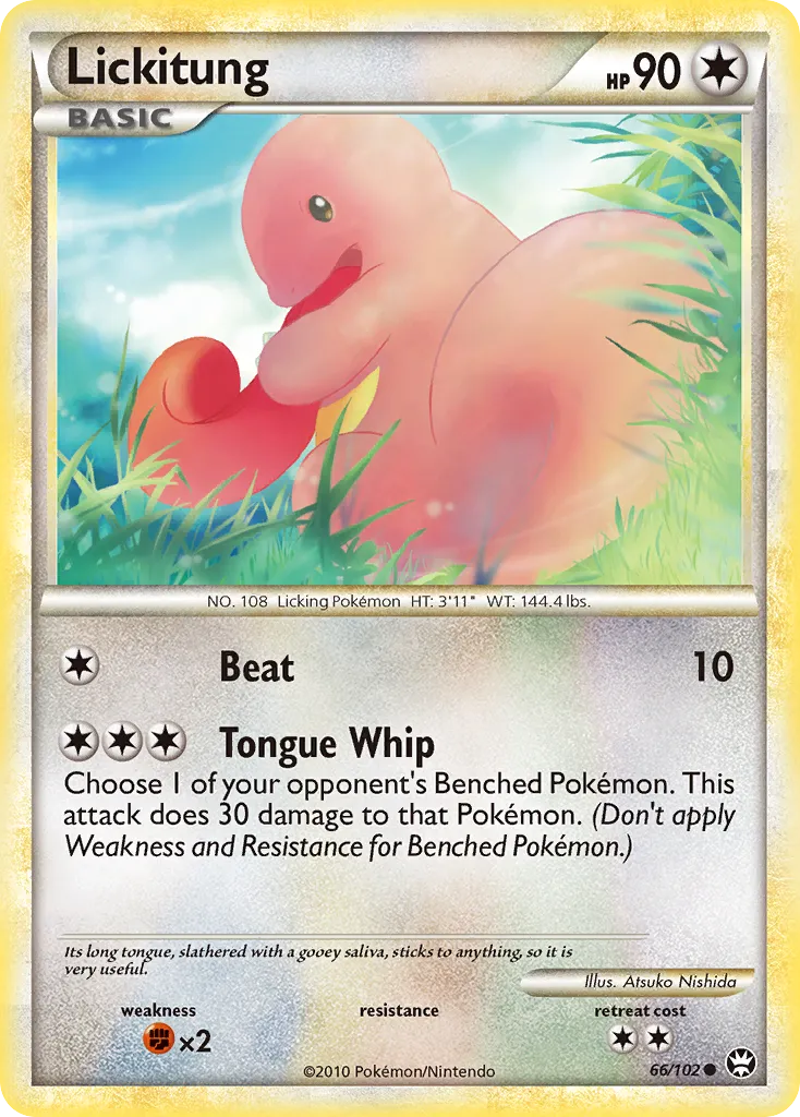 Lickitung card image