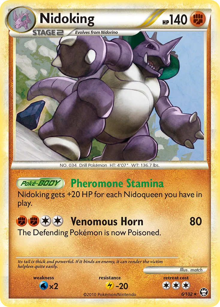 Nidoking card image