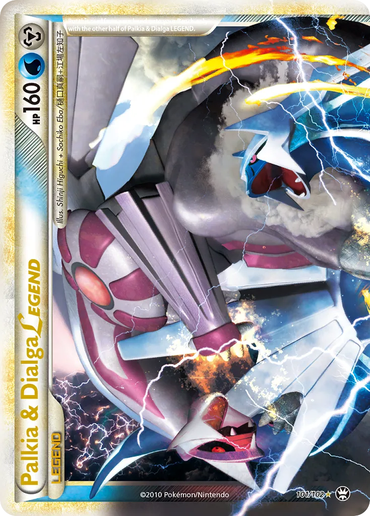 Palkia & Dialga LEGEND #101 card image