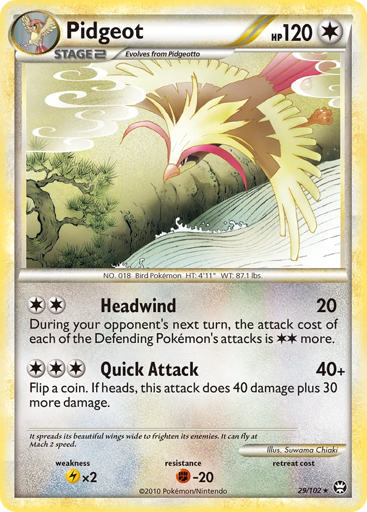 Pidgeot card image
