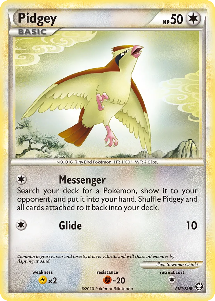 Pidgey card image