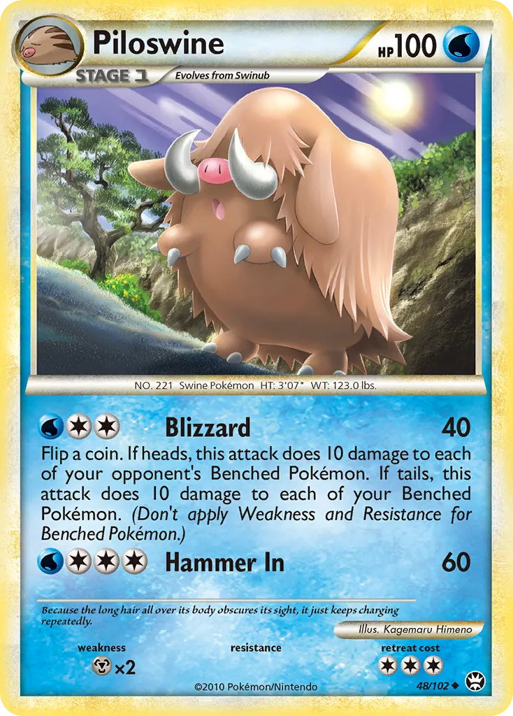 Piloswine card image
