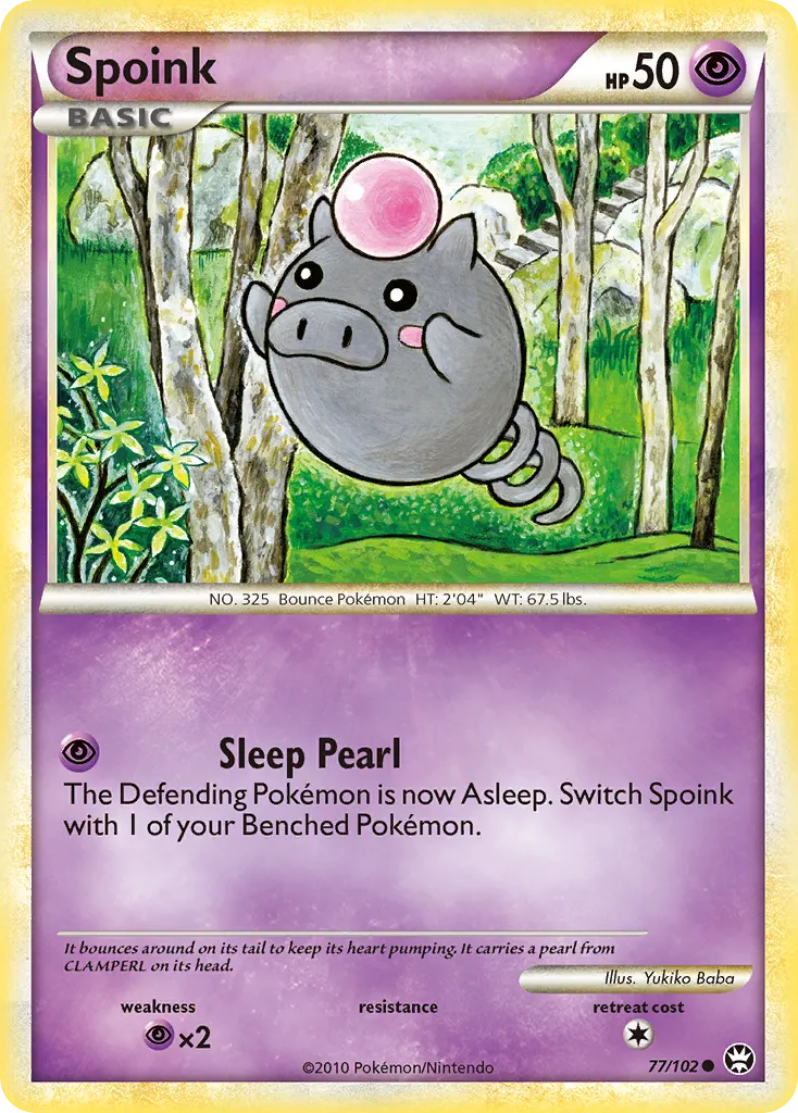 Spoink card image