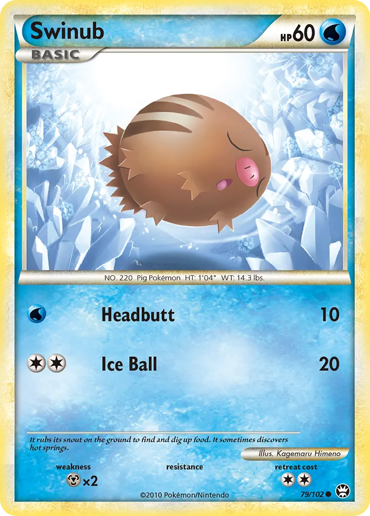 Swinub card image