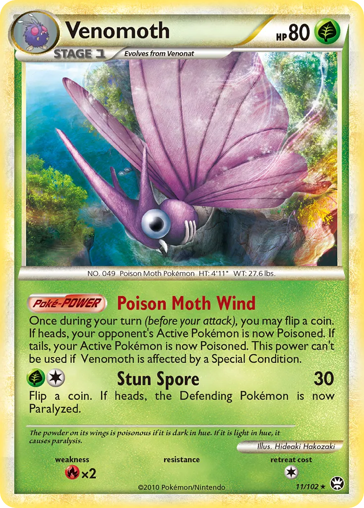 Venomoth card image