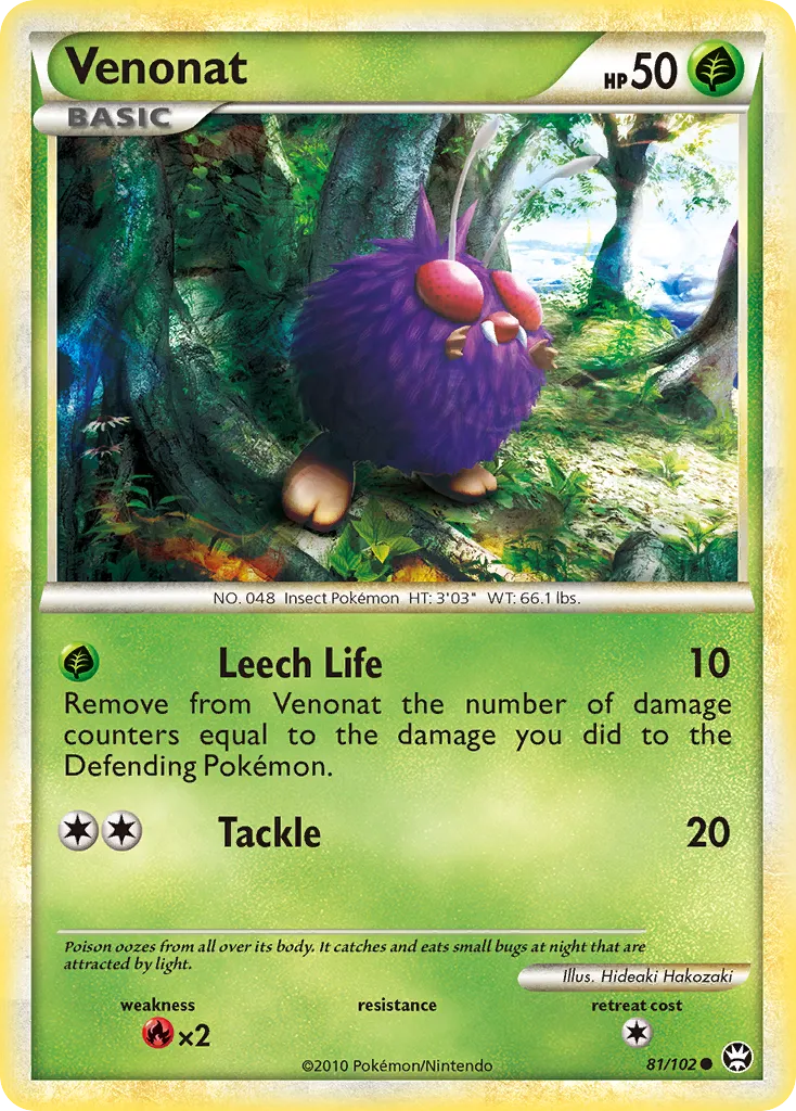 Venonat card image
