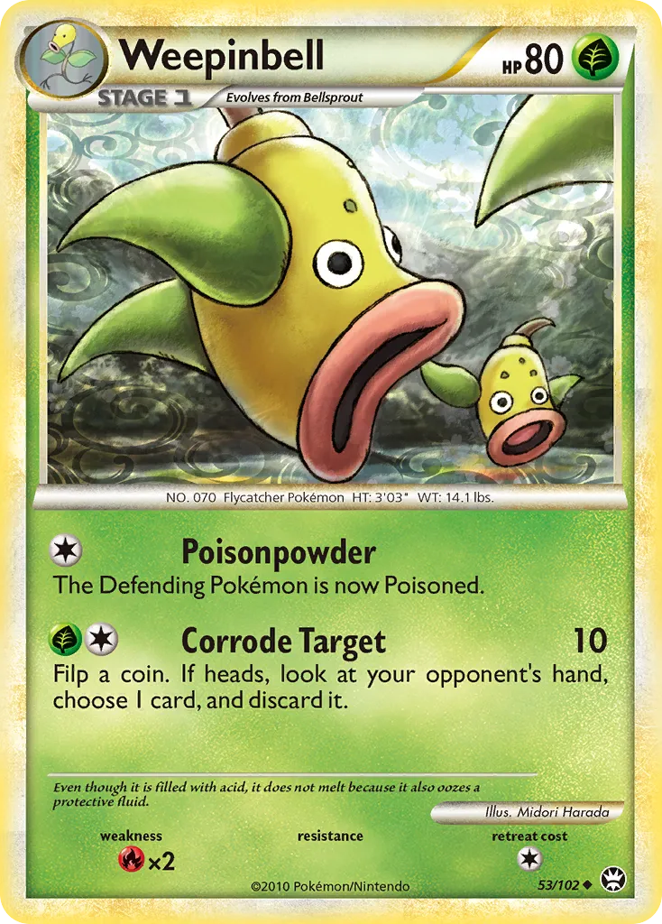 Weepinbell card image