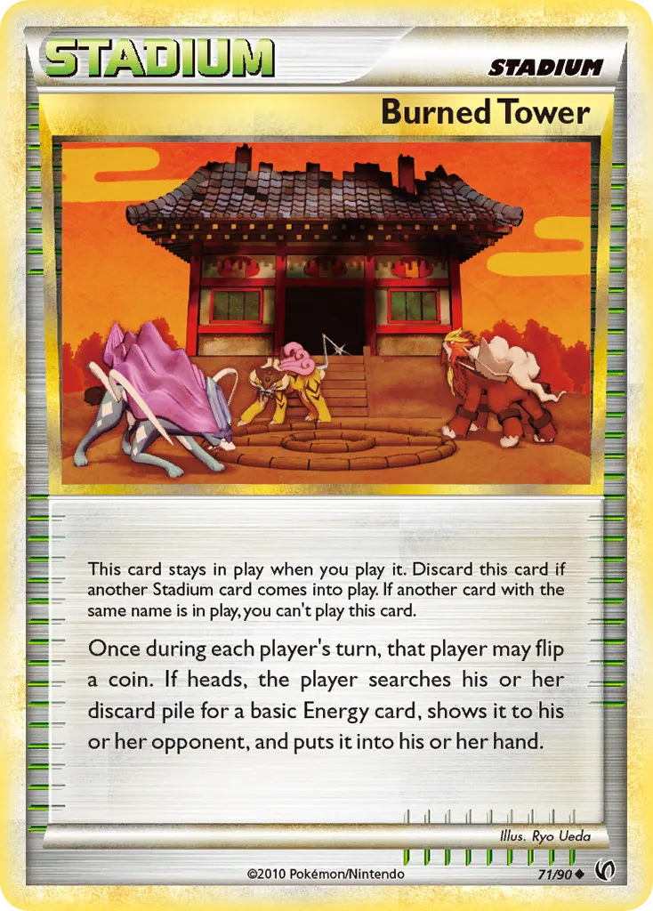 Burned Tower card image