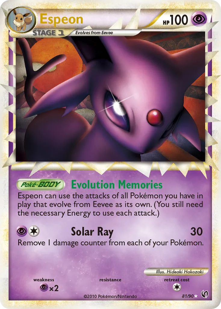 Espeon #81 card image