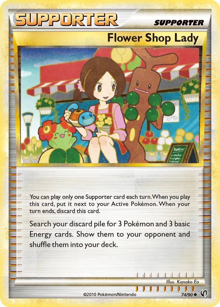 Flower Shop Lady card image