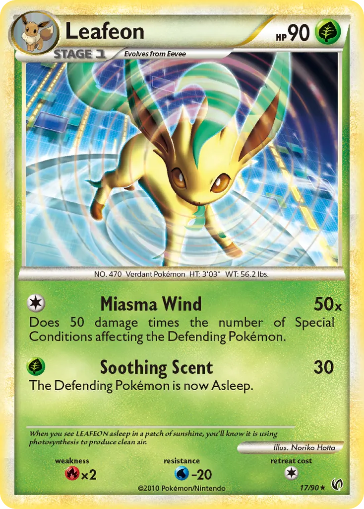Leafeon card image
