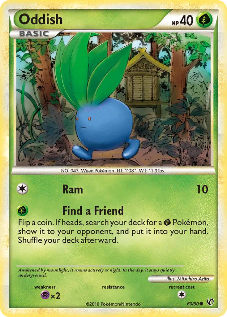 Oddish card image